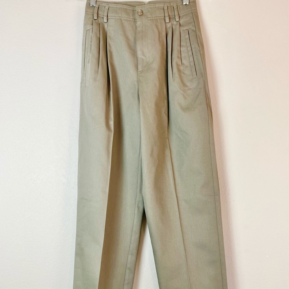 Liz Claiborne, Liz Sport Slacks, New With Tags, 100% Cotton, Khaki Green